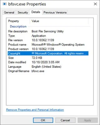 Bfsvc.exe bir virüs mü?