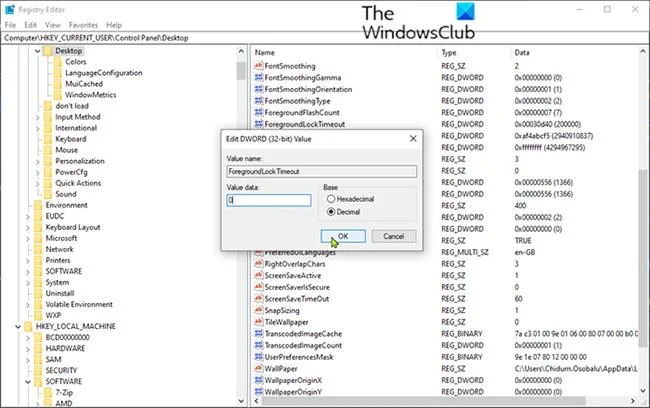 Correction de Alt+Tab ne fonctionnant pas sous Windows 10