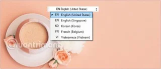 Windows 10da Dil çubuğunu etkinleştirme/devre dışı bırakma