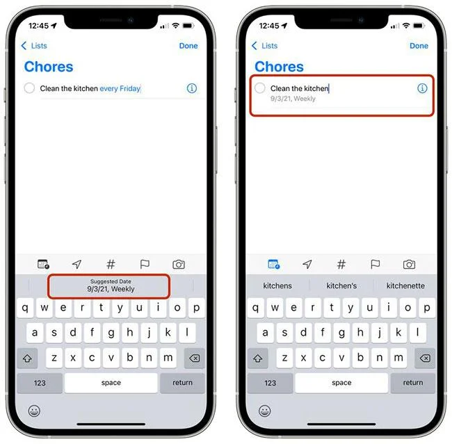 Perkara baharu dalam apl Nota dan Peringatan pada iOS 15