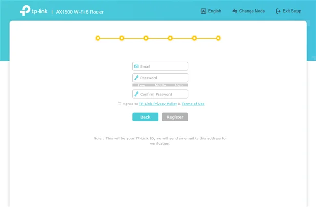 TP-Link WiFi 6 yönlendiricisine TP-Link Kimliği nasıl oluşturulur ve eklenir
