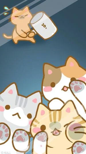 Koleksi 70 kertas dinding kucing comel untuk telefon anda