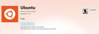 Ubuntuyu doğrudan Windows Mağazasından indirin arkadaşlar