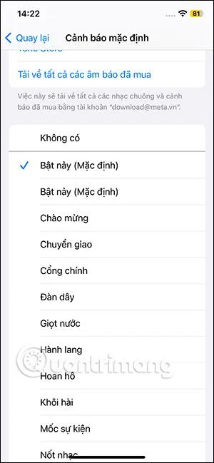 Bagaimana untuk menukar bunyi pemberitahuan lalai pada iPhone