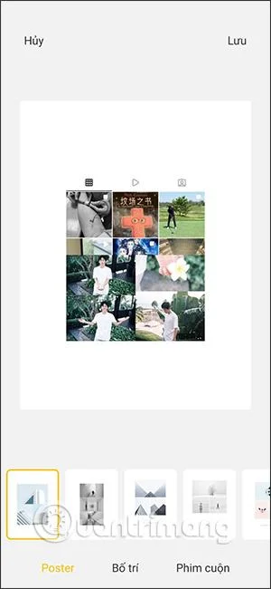 Xiaomi携帯電話での写真結合ステップ3
