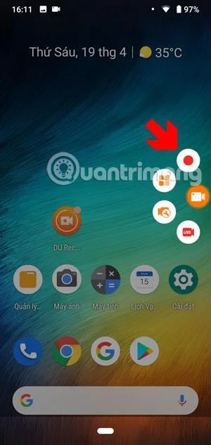 Bagaimana untuk merakam skrin telefon Android dengan Perakam DU