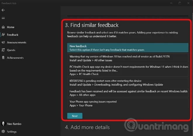 Hoe u Windows 11-fouten kunt melden en Windows 11-functies kunt voorstellen voor Insider Preview-gebruikers