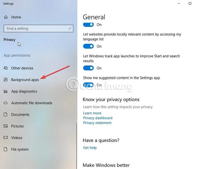 Microsoft Edge'in arka planda çalışması nasıl durdurulur?