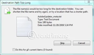 Hoe u een te lange mappadfout op Windows kunt oplossen