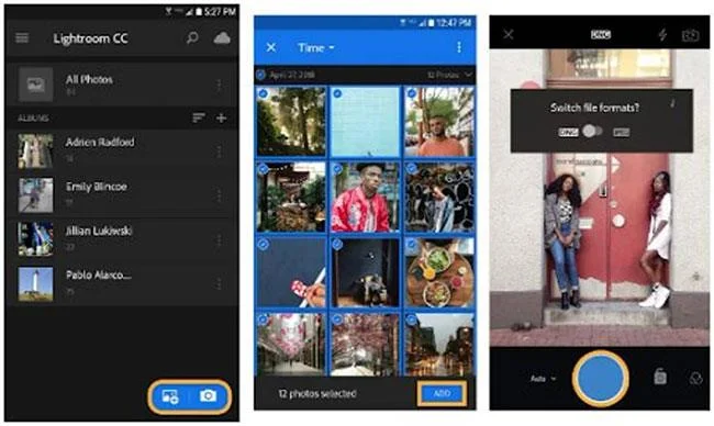 Cara menggunakan Lightroom pada Android