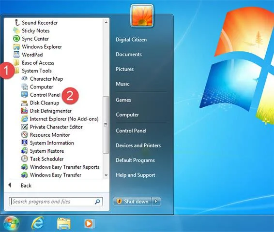 Bagaimana untuk membuka Panel Kawalan pada Windows 10, 8.1, 7