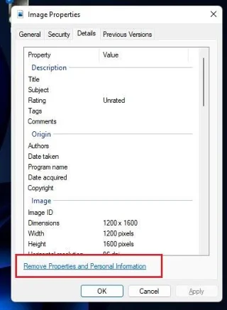 Verwijder locatiegegevens uit afbeeldingen en voorkom privacyschendingen op Windows 11