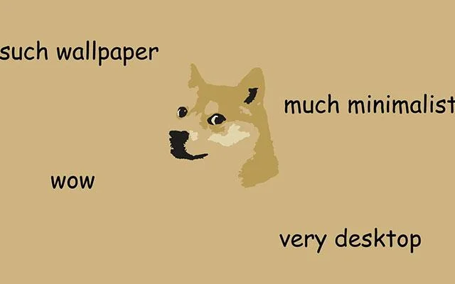 Doge Windows duvar kağıdı, Doge Windows 11 meme, Doge duvar kağıdı