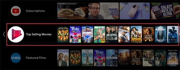 Cara menyesuaikan skrin utama Android TV