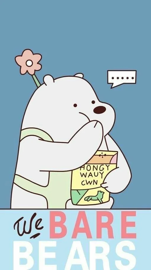 Kertas dinding We Bare Bear, foto We Bare Bear