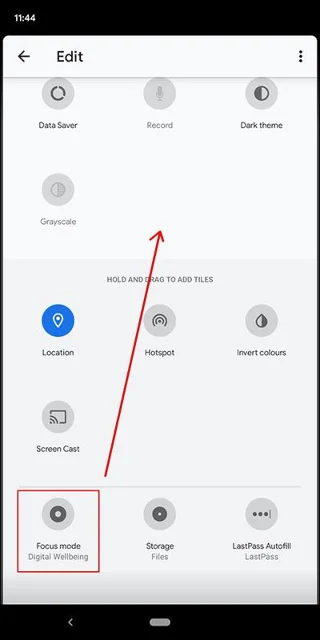 Bagaimana untuk mengaktifkan Mod Fokus Android 10