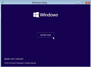 Bagaimana untuk memasang Windows 10 dari USB menggunakan fail ISO