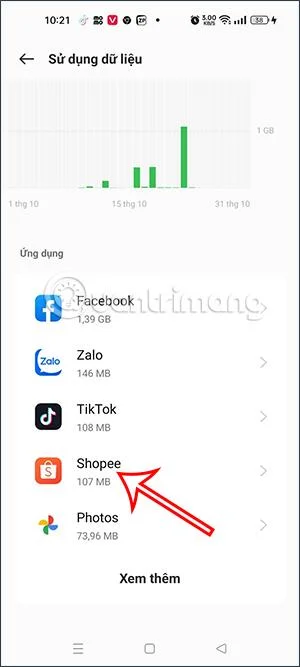 Cómo desactivar aplicaciones que usan datos en teléfonos Oppo