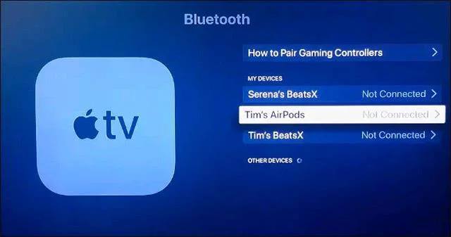 Cara menyambungkan AirPods ke Apple TV