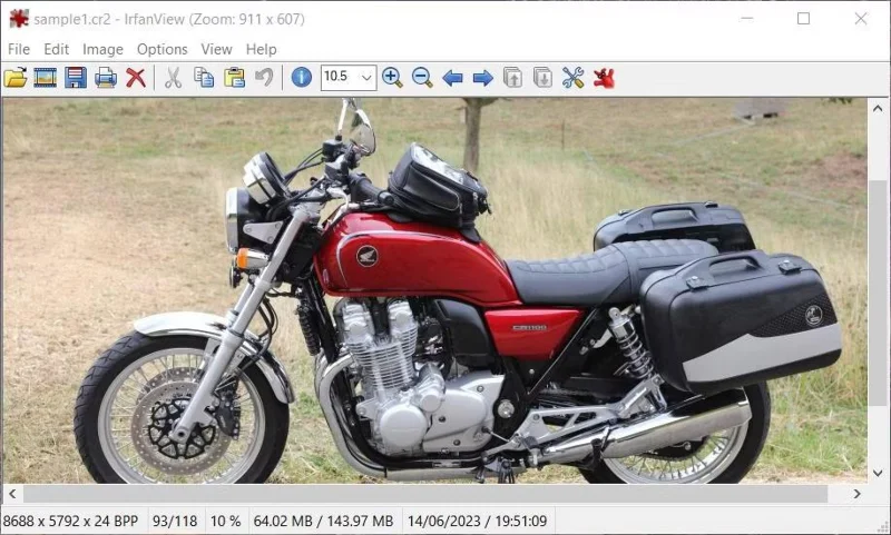 Bagaimana untuk menukar imej CR2 kepada JPG pada Windows