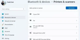 De naam van de printer wijzigen in Windows 11