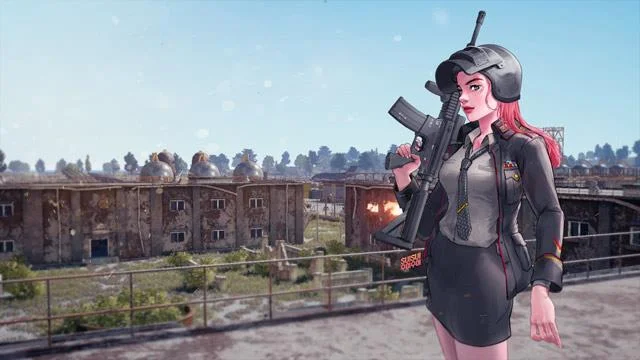 Koleksi kertas dinding PUBG untuk komputer dan telefon