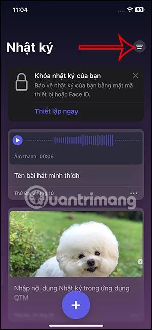 Como usar o aplicativo Diário no iPhone