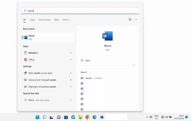 Windowsで最近開いたファイルを表示する方法