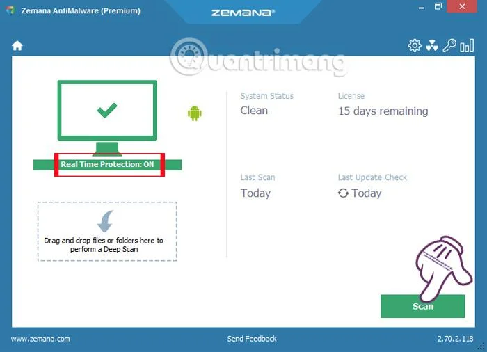 Bagaimana untuk membuang Hasad dengan berkesan dengan perisian Zemana AntiMalware