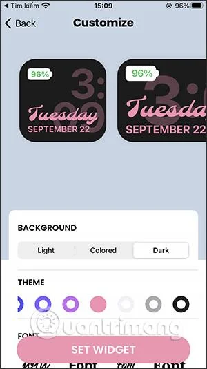 Koleksi aplikasi penyesuaian Widget iPhone