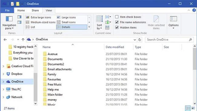 Buka kunci ciri tersembunyi pada Windows 10 dengan Mach2 dan Registry