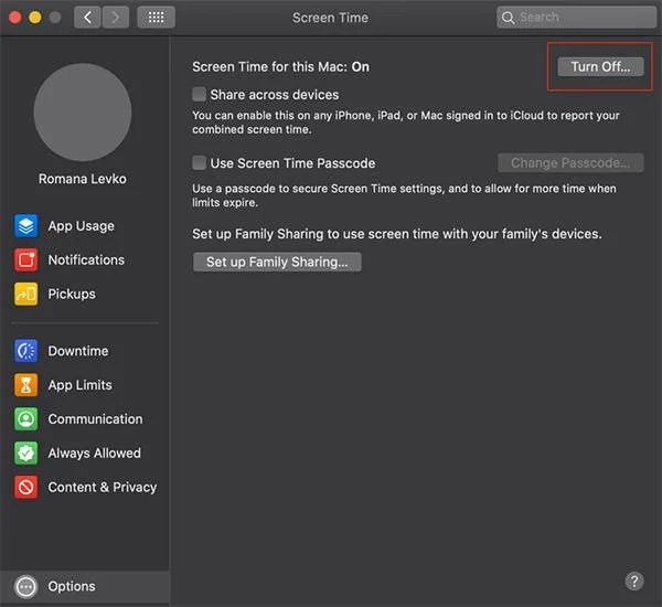 Bagaimana untuk mematikan Masa Skrin pada iPhone dan Mac