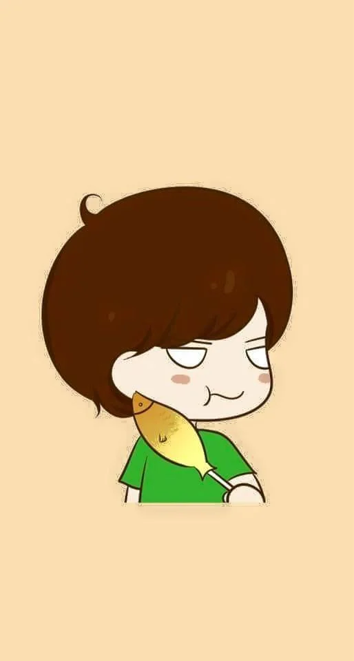 Kertas dinding pasangan yang sangat comel untuk telefon