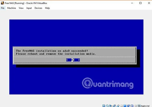 Bagaimana untuk memasang FreeNAS VM pada VirtualBox