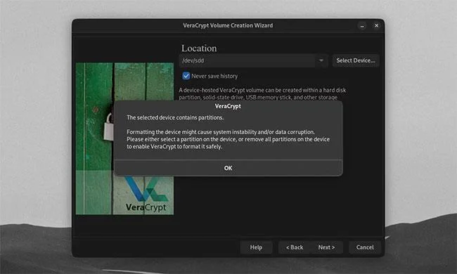 Cara menggunakan ciri lanjutan VeraCrypt untuk mengamankan fail penting