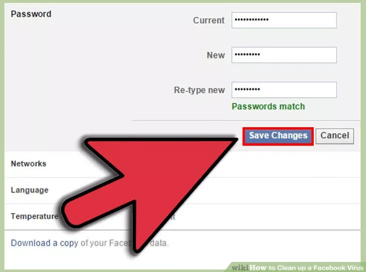 Bagaimana untuk membetulkan apabila Facebook dijangkiti virus