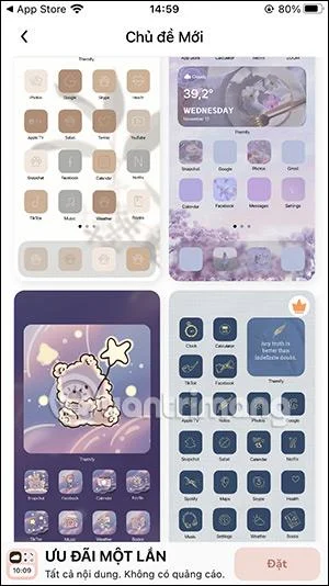 Cara menggunakan Themify untuk mencipta tema iPhone artistik