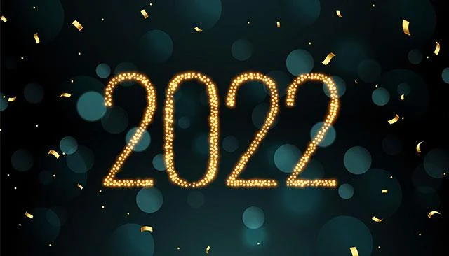 Kertas dinding tahun baru 2022 untuk komputer, selamat tahun baru 2022 foto komputer riba
