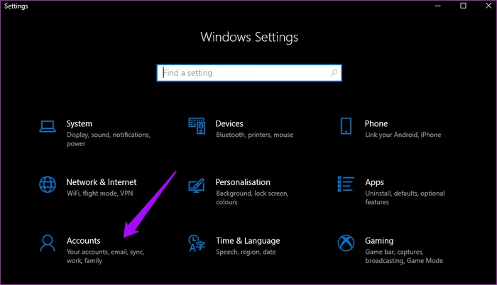 Perbezaan antara akaun standard dan akaun Pentadbir pada Windows 10