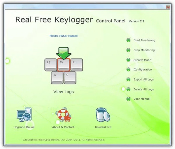 Top 10 perisian Keylogger percuma terbaik untuk Windows