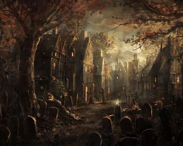 Fondo de pantalla de Halloween para ordenadores.