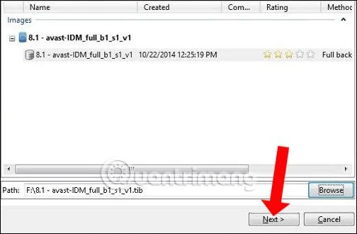 UEFI standardı *.tib dosyasını kullanarak bilgisayarınızı hayalet olarak nasıl görüntüleyebilirsiniz?