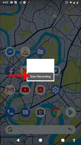 Bagaimana untuk merakam skrin telefon Android