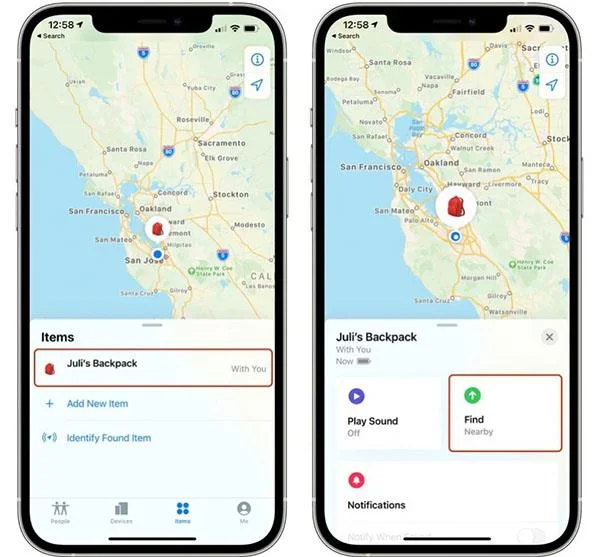 Cara meletakkan AirTag dengan betul pada iPhone 11 dan iPhone 12
