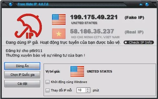 IP palsu, perisian terbaik untuk menukar IP, melayari web tanpa nama