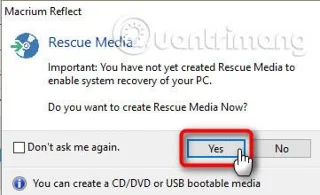 Macrium Reflect を使用してシステム イメージ バックアップを作成および復元する方法
