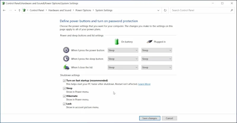 Herstel de ontbrekende slaapoptie op Windows 11/10/8/7