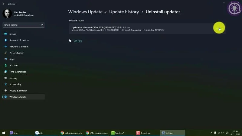 วิธีถอนการติดตั้งการอัปเดต Windows 11