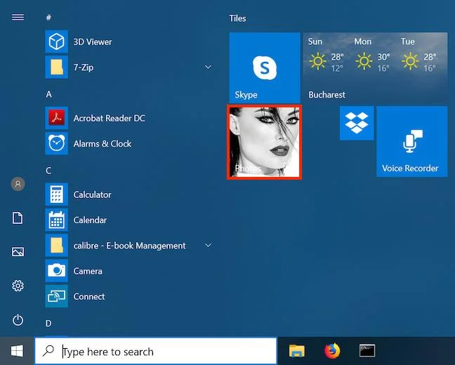 Bagaimana untuk membuka apl Foto pada Windows 10