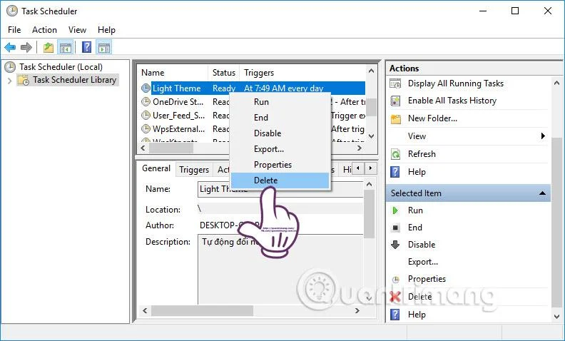 Bagaimana untuk menjadikan latar belakang gelap secara automatik pada Windows 10